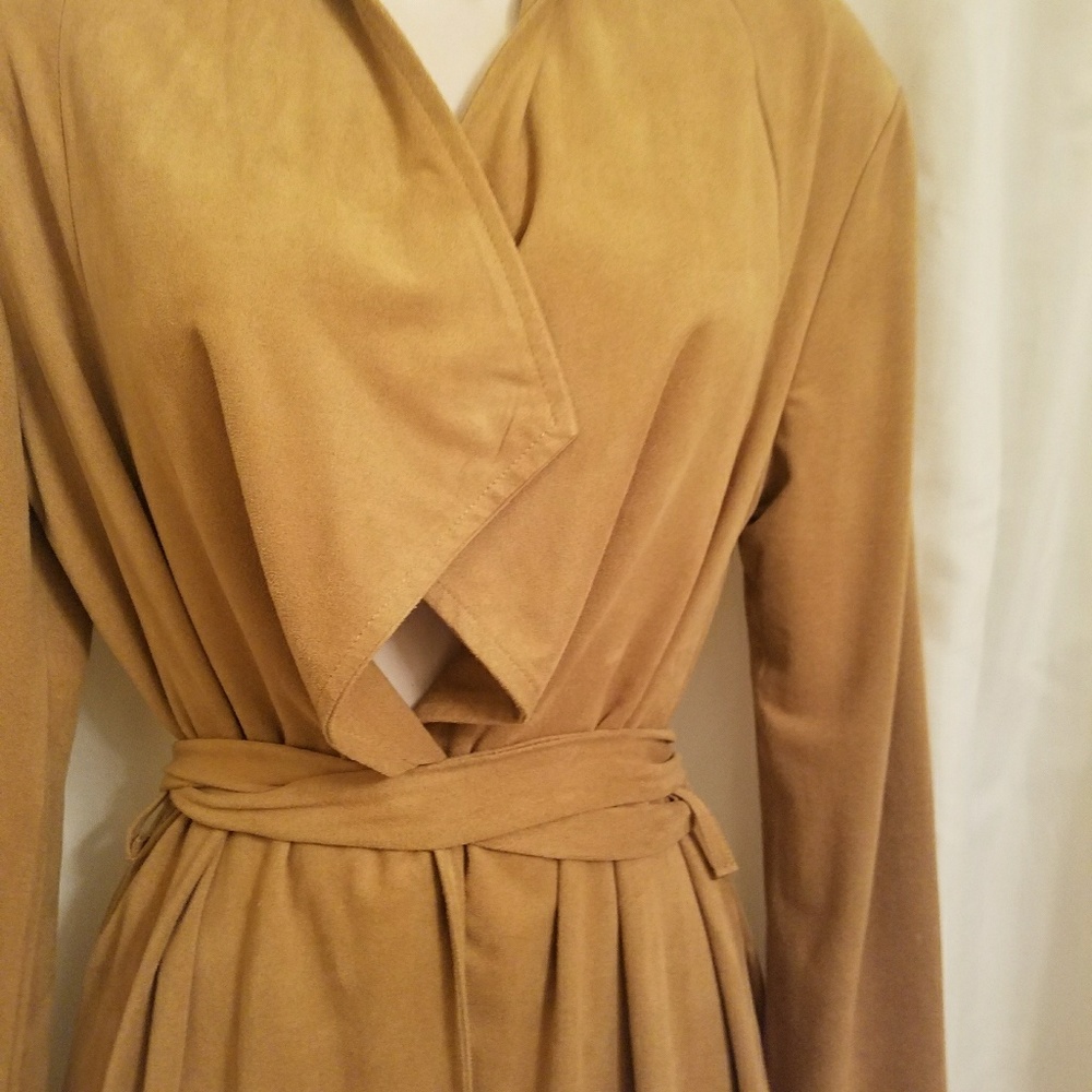 Sassy Microfiber Suede Look Jacket. - image 3